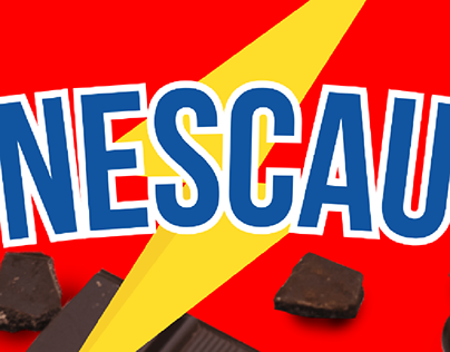 Redesign da embalagem da barra de chocolate Nescau
