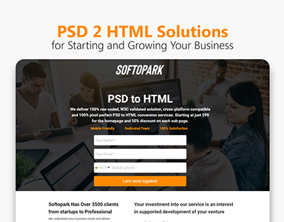PSD to HTML Service in Bangladesh
