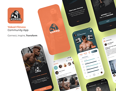 Fitness App Design - Gym Mobile App