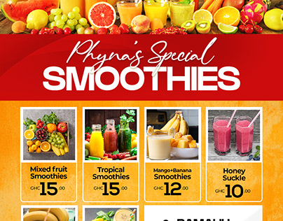 Smoothies Flyer