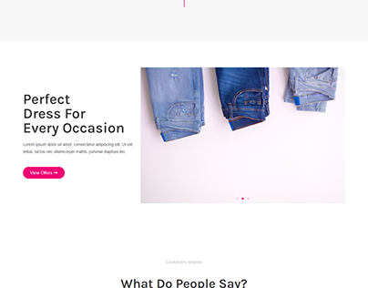 A Fashion website