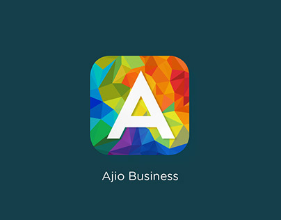Ajio Business_ Logo branding & App designs