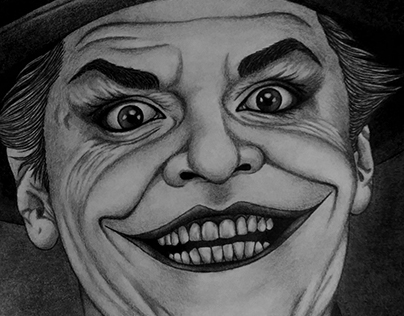 Jack Nicholson - The Joker Pencil Drawing