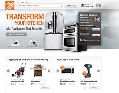 The Home Depot Web Vision