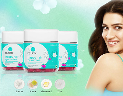 Hair Product Website Banner
