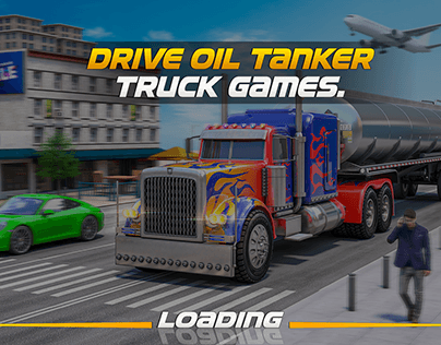 Drive Oil Tanker Truck Game Ui