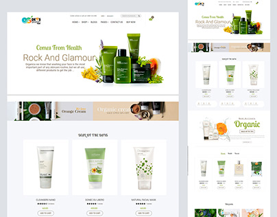 Organic Shopify Online Store Design