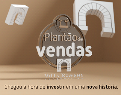 Plantão de Vendas | Villa Romana