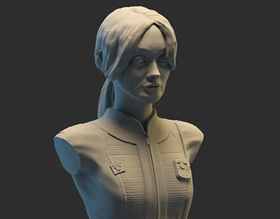 Fallout serie Lucy MacK Ella Purnell 3D print model STL