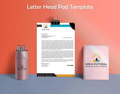 Letter Head Pad Template