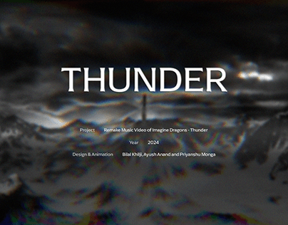 Project thumbnail - THUNDER - Imagine Dragons (Concept Video)