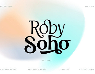 Roby Soho Serif Font