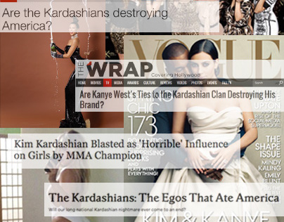 Today's Scapegoat: Kim Kardashian