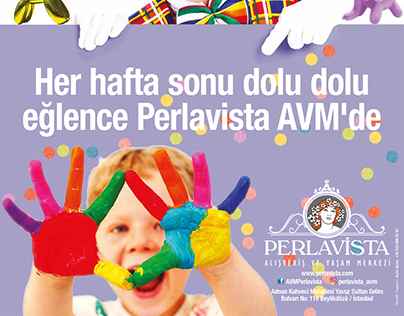 Perlavista AVM Dergi Reklamı Designed By Müslüm Gökalp