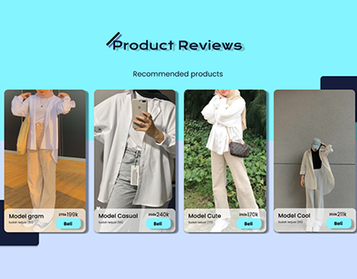 muslim women's clothing store web design