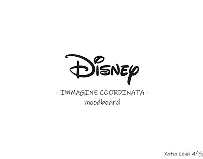 Restyling logo Disney e immagine coordinata
