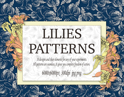 Lilies patterns