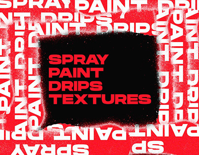 Spray Paint Drips Textures