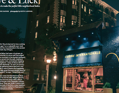 Love And Luck Magazine Spread