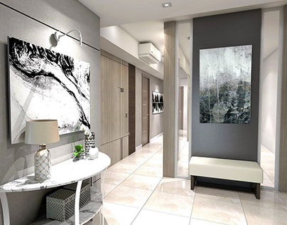 SEQUOIA - Modern Contemporary Hallway Design