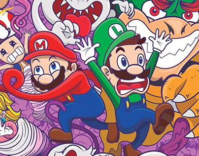 Super Mario Brothers Fan Art