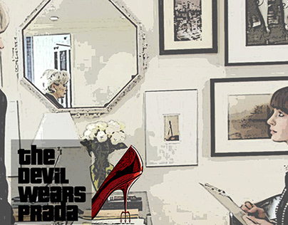 Poster Estilo GTA - The Devil Wears Prada