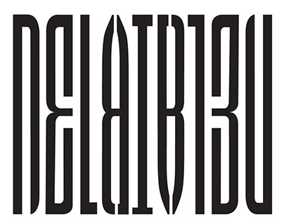 DELATRIBU, logo nuevo en ambigrama.