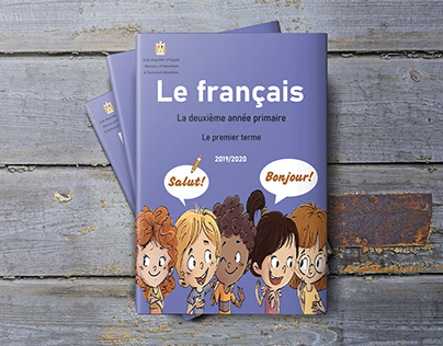Francais school book for kids