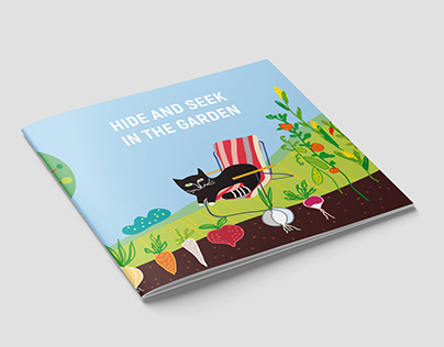 Children's book illustrations and layout