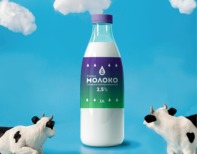 Концепт упаковки молока "TOOMOOMOO" | Packaging concept