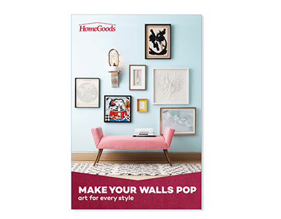 HomeGoods Pinterest Highlight- Wall Art