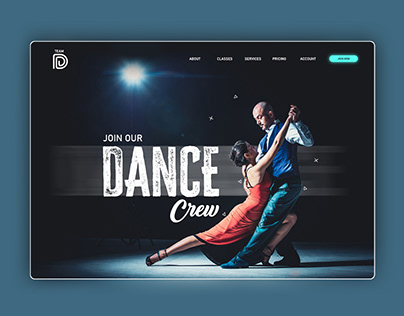 Dance Crew- Web Landing Page