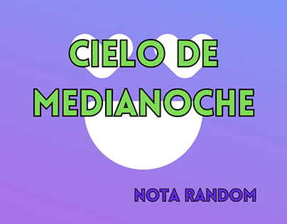 Article: CIELO DE MEDIANOCHE