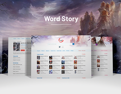 Word Story website