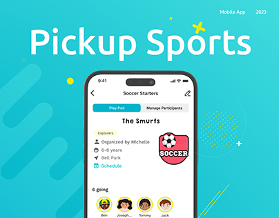 Pickup Sports - Sport activities mobile app