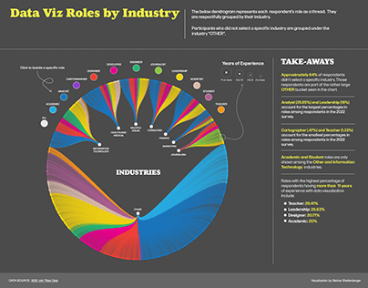 Data Viz Roles by Industry