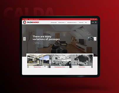 Calda Energy | Website redesign