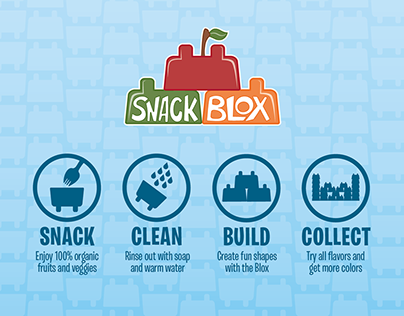Snack Blox - Food Product Packaging