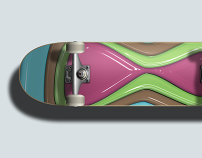 Karim Rashid Skateboard Deck