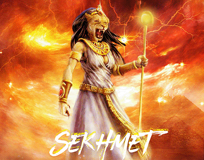 Sekhmet God of war , Plagues and desert