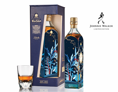 Johnnie walker / Limited Edition Blue Label /Packaging