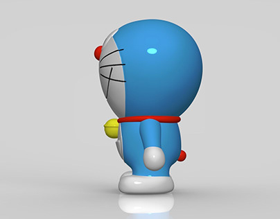 Doraemon 3d Model