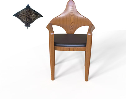 Eagle ray chair