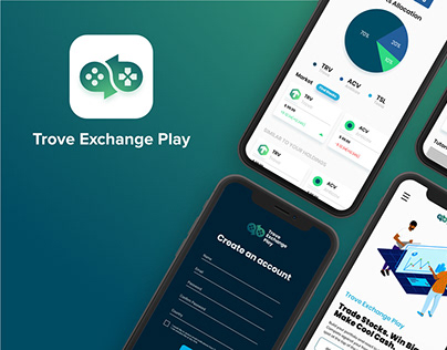 UI and Icon Design for a Virtual Stock Exchange App