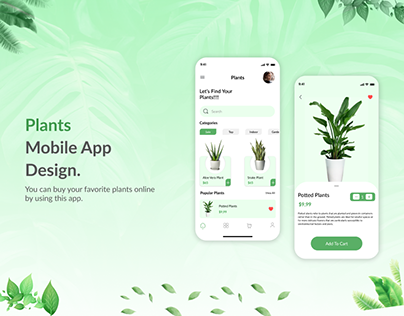 Buy Online Plants Mobile Application