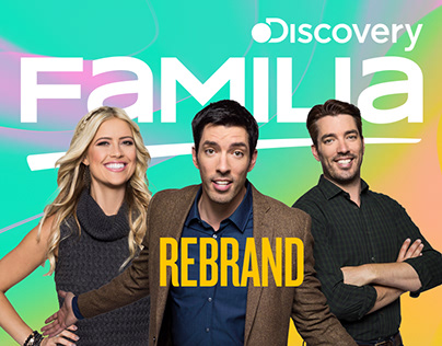Project thumbnail - Discovery Familia: Network Rebrand - Discovery Networks