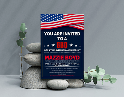 BBQ Tonight Invitation Poster/Flyer