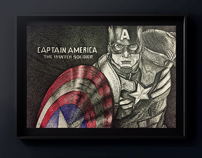 Captain America's painting