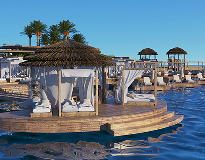 The Beach | Beach Restaurant | 3D Design