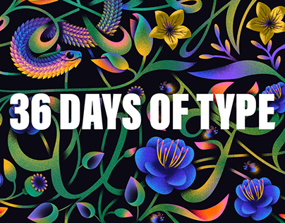 36 Days of Type - Mayflower Collection